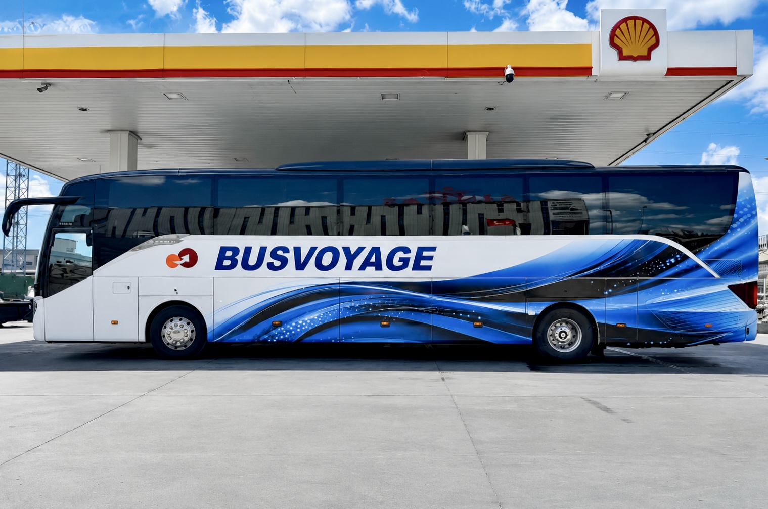 BUSVOYAGE ավտոբուսի արտաքին տեսքը